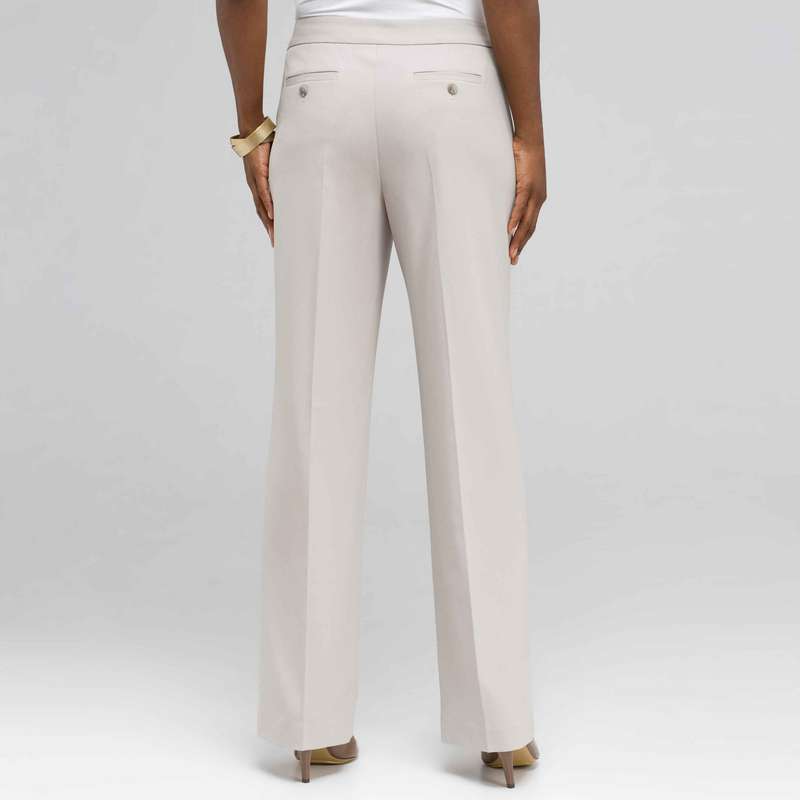 Flat Front Pant, Cement, large image number 1